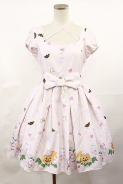 画像1: Ank Rouge / ハロウィンワンピース M ピンク H-25-04-09-1006-CA-OP-NS-ZH