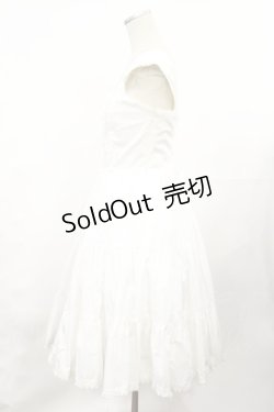 画像2: metamorphose / ティアードジャンパースカート Free オフ H-25-04-09-1001-ME-OP-NS-ZH