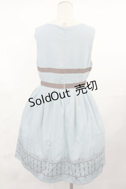 画像2: F&A / ゲートプリントジャンパースカート Free ブルー H-25-04-09-1007-LO-OP-NS-ZH
