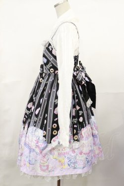 画像2: Angelic Pretty / Whip FactoryジャンパースカートSet Free ブラック H-25-04-09-1008-AP-OP-NS-ZH