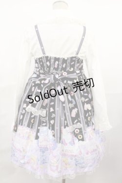 画像3: Angelic Pretty / Whip FactoryジャンパースカートSet Free ブラック H-25-04-09-1008-AP-OP-NS-ZH