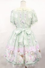 画像3: Angelic Pretty / Romantic Catワンピース Free ミント H-25-04-09-1011-AP-OP-NS-ZH (3)