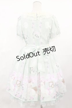 画像3: Angelic Pretty / Romantic Catワンピース Free ミント H-25-04-09-1011-AP-OP-NS-ZH