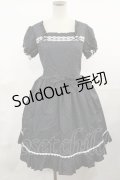 metamorphose / はしごレース半袖ワンピース Free ブラック H-25-04-09-1016-ME-OP-NS-ZH