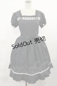 metamorphose / はしごレース半袖ワンピース Free ブラック H-25-04-09-1016-ME-OP-NS-ZH
