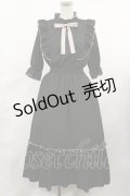 m petit by misako / NINA'SコラボAMハイショクメローワンピース M ブラック H-25-04-09-1022-LO-OP-NS-ZH