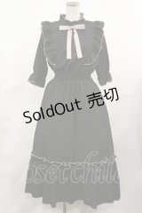 m petit by misako / NINA'SコラボAMハイショクメローワンピース M ブラック H-25-04-09-1022-LO-OP-NS-ZH