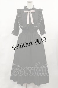 m petit by misako / NINA'SコラボAMハイショクメローワンピース M ブラック H-25-04-09-1022-LO-OP-NS-ZH