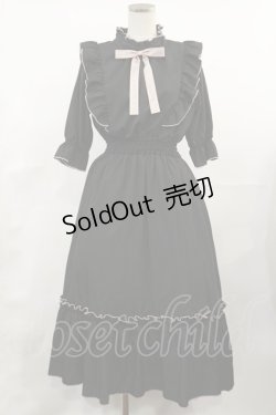 画像1: m petit by misako / NINA'SコラボAMハイショクメローワンピース M ブラック H-25-04-09-1022-LO-OP-NS-ZH