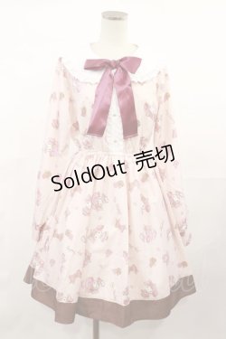 画像1: Avail / サンリオキャラクターズコラボ/マイメロディワンピース M ピンク H-25-04-09-1029-LO-OP-NS-ZH