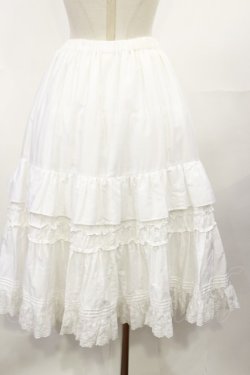 画像2: Victorian maiden / タブリエペチコート Free オフホワイト H-25-04-09-1033-CL-SK-NS-ZH