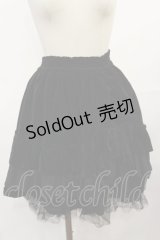 Heart E / 別珍スカート  ブラック H-25-04-09-1035-LO-SK-NS-ZH