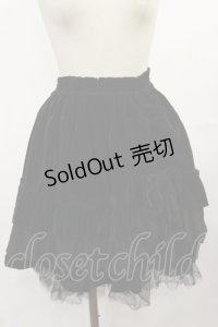 Heart E / 別珍スカート  ブラック H-25-04-09-1035-LO-SK-NS-ZH