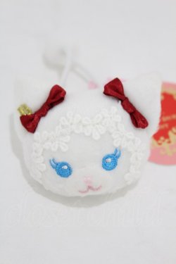 画像2: BABY,THE STARS SHINE BRIGHT / ねこくみゃちゃんヘアゴム  オフ H-25-04-09-023-BA-AC-NS-ZH