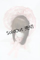 BABY,THE STARS SHINE BRIGHT / くまちゃんレースのくまみみボンネット  ピンク H-25-04-09-003-BA-AC-NS-ZH