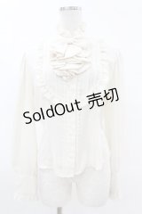 Innocent World / クラシカルフリルジャボブラウス M アイボリー H-25-04-09-028-IW-BL-NS-ZH