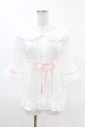 BABY,THE STARS SHINE BRIGHT / Cheerful Cherryブラウス Free オフ/ピンク H-25-04-09-030-BA-BL-NS-ZH