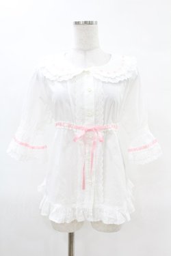 画像1: BABY,THE STARS SHINE BRIGHT / Cheerful Cherryブラウス Free オフ/ピンク H-25-04-09-030-BA-BL-NS-ZH