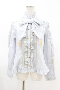 画像1: Angelic Pretty / Dollsボウタイブラウス Free サックス H-25-04-09-034-AP-BL-NS-ZH