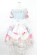 画像2: BABY,THE STARS SHINE BRIGHT / La Chasse aux Papillons 蝶々を追って迷い込んた お花畑へ ワンピースドレス Free サックス H-25-04-09-035-BA-OP-NS-ZH (2)