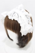 ATELIER PIERROT / Gothic LatticeS HeadDress(Clip Version)  ホワイト H-25-04-10-029-EL-AC-KB-ZH