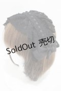 ATELIER PIERROT / Gothic LatticeS HeadDress(Clip Version)  ブラック H-25-04-10-031-EL-AC-KB-ZH