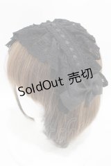 ATELIER PIERROT / Gothic LatticeS HeadDress(Clip Version)  ブラック H-25-04-10-031-EL-AC-KB-ZH