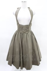 Sheglit / "Earl Grey"コルセットロングスカート  モスグリーン H-25-04-10-004-EL-SK-KB-ZH