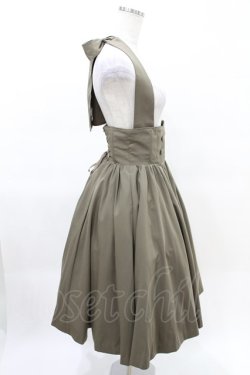 画像2: Sheglit / "Earl Grey"コルセットロングスカート  モスグリーン H-25-04-10-004-EL-SK-KB-ZH
