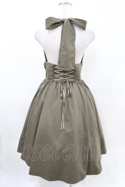 画像3: Sheglit / "Earl Grey"コルセットロングスカート  モスグリーン H-25-04-10-004-EL-SK-KB-ZH