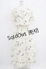 INGEBORG / ローズプリントロングワンピース Free アイボリー H-25-04-10-1028-LO-OP-NS-ZH