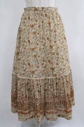 INGEBORG / ロングスカート M ベージュ H-25-04-10-1030-LO-SK-NS-ZH