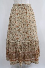INGEBORG / ロングスカート M ベージュ H-25-04-10-1030-LO-SK-NS-ZH