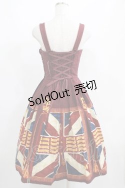 画像3: Innocent World / Union Flag Soldier ジャンパースカート L ボルドー H-25-04-10-1003-IW-OP-NS-ZH