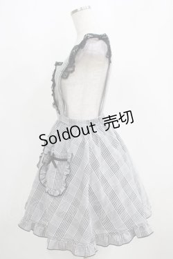 画像2: Princess Melody / ビジューボタンエプロンジャンスカ Free ブラック H-25-04-10-1035-EL-OP-NS-ZH
