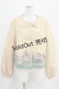 CAPREOLUS PYGARGUS（海外ロリータブランド） / Green Houseコート L マスタード H-25-04-10-1037-LO-JA-NS-ZH