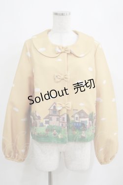 画像1: CAPREOLUS PYGARGUS（海外ロリータブランド） / Green Houseコート L マスタード H-25-04-10-1037-LO-JA-NS-ZH
