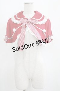 BABY,THE STARS SHINE BRIGHT / Pon Pon Puppyケープ Free エンジ H-25-04-10-1043-BA-JA-NS-ZH