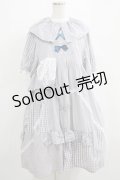 四千金出品（海外ロリータブランド） / ギンガムチェックワンピース L グレー H-25-04-10-1006-GO-OP-NS-ZH