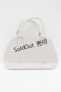 画像3: Lovely Tency / 眞白ありすコラボ/ビジューチェーン付きモノグラムバッグ  ピンク H-25-04-10-1068-GO-BG-NS-ZH