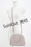 Maison de FLEUR Petite Robe canone / パキッと割れないエンボスバッグ  ブラウン H-25-04-10-1070-EL-BG-NS-ZH