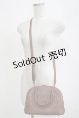 Maison de FLEUR Petite Robe canone / パキッと割れないエンボスバッグ  ブラウン H-25-04-10-1070-EL-BG-NS-ZH
