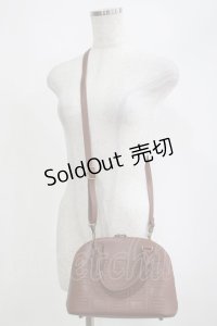 Maison de FLEUR Petite Robe canone / パキッと割れないエンボスバッグ  ブラウン H-25-04-10-1070-EL-BG-NS-ZH
