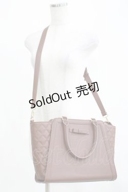 画像1: m petit by misako / サンリオキャラクターズコラボ キキララ 2WAYバッグ  ブラウン H-25-04-10-1071-LO-BG-NS-ZH