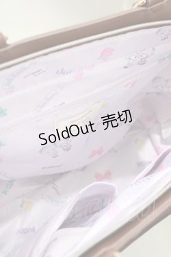 画像3: m petit by misako / サンリオキャラクターズコラボ キキララ 2WAYバッグ  ブラウン H-25-04-10-1071-LO-BG-NS-ZH