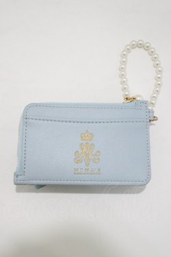 画像2: m petit by misako / NINA’Sコラボリボンコインケース  サックス H-25-04-10-1076-LO-BG-NS-ZH