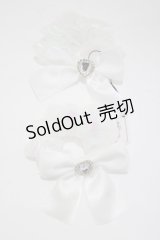 Ank Rouge / オーロラリボンシュシュ  オフ H-25-04-10-1077-CA-ZA-NS-ZH