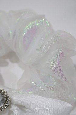 画像2: Ank Rouge / オーロラリボンシュシュ  オフ H-25-04-10-1077-CA-ZA-NS-ZH