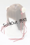 PINK UP / クリップブローチ  レッド H-25-04-10-1078-GO-AC-NS-ZH
