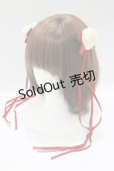 PINK UP / クリップブローチ  レッド H-25-04-10-1078-GO-AC-NS-ZH